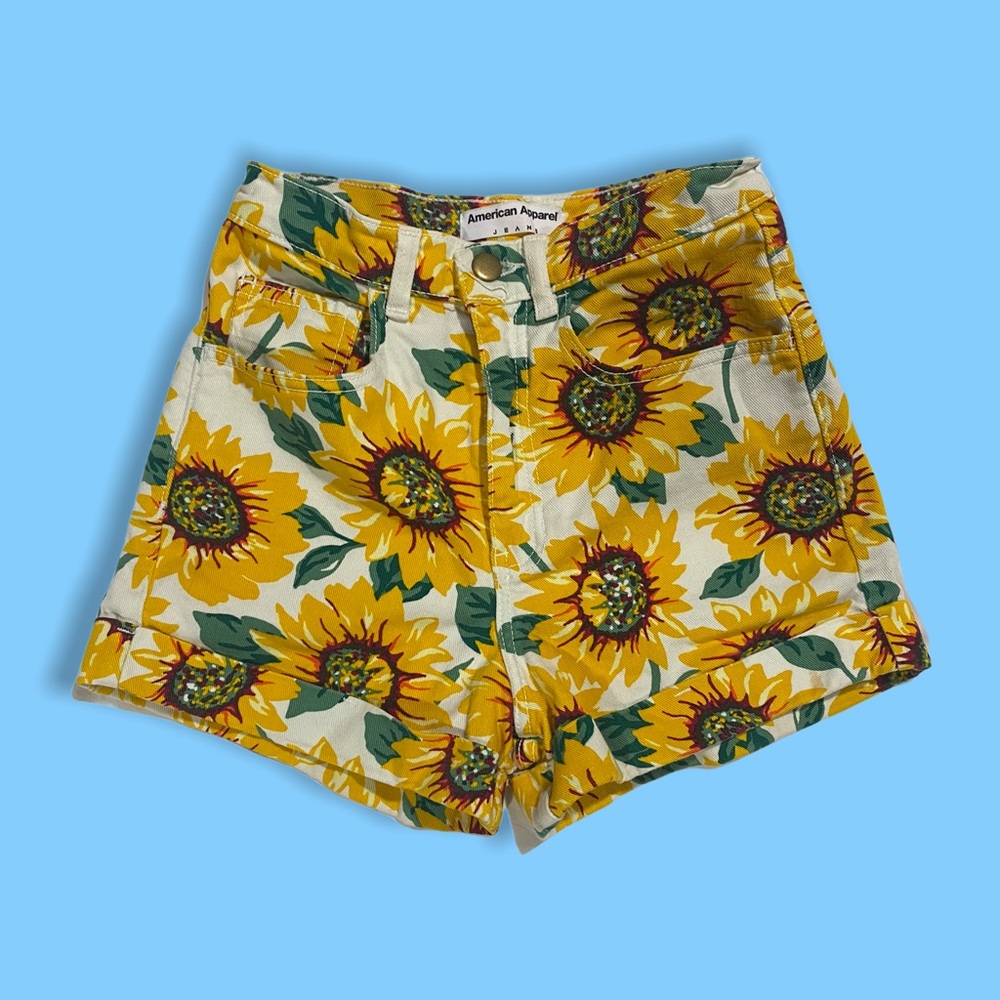 American Apparel Women’s Sunflower Shorts